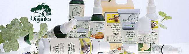 made of Organics �ᥤ�ɥ��֥������˥���